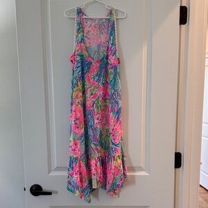 Lilly Pulitzer Colorful  Dress SZ small 100% cotton
